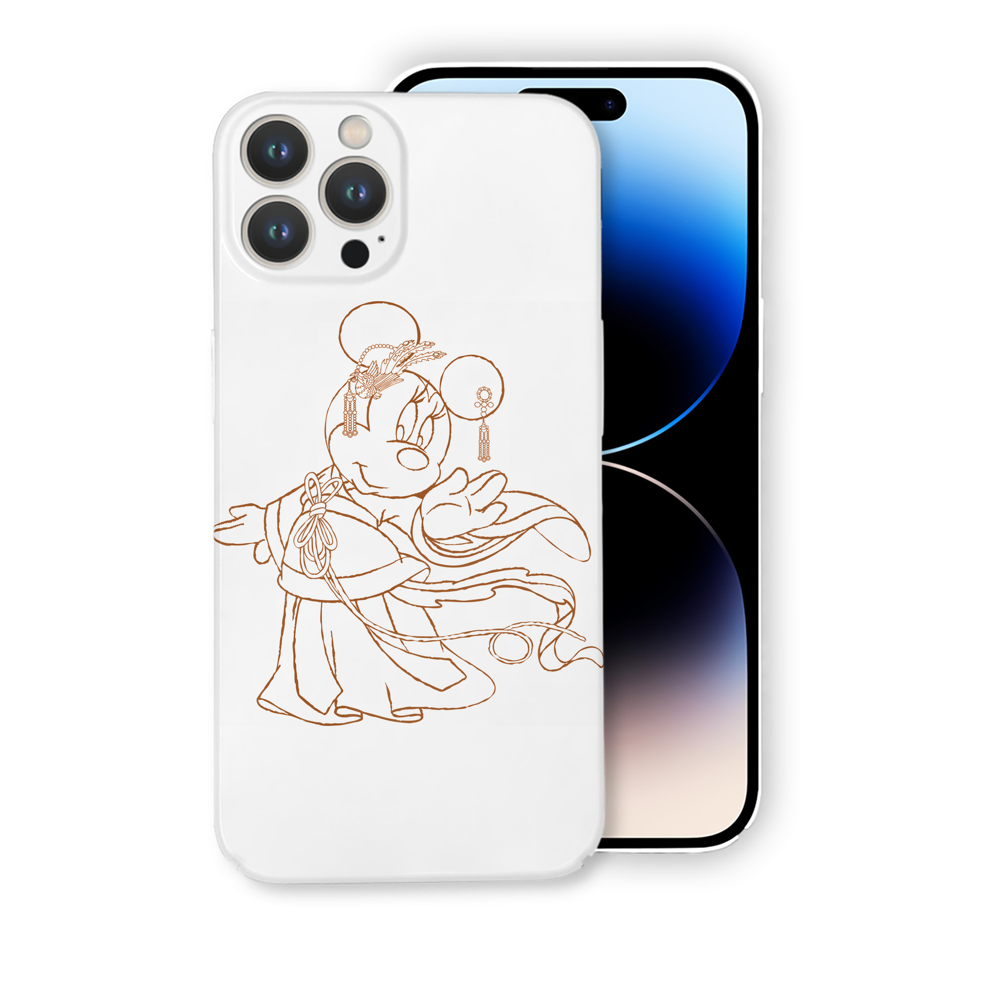 （画像用） ミッキーマウス Mickey Mouse 【iPhone 14シリーズ対応】ハードケース